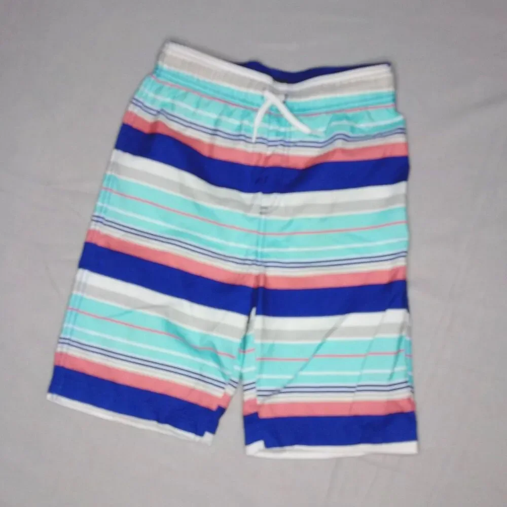 The Children's Place Sport Board Shorts Swim Trunks Drawstring Youth Boys Large